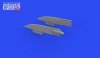 Eduard 648704 F-4B fin caps PRINT TAMIYA 1/48